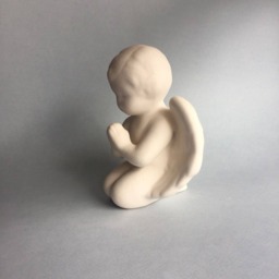 Ceramic Angel Figurine, Valentines Day Gift, Ceramics To Paint, Unpainted Figurines, Statue, Ready Paint, Holiday Gift For Her - thumbnail 3