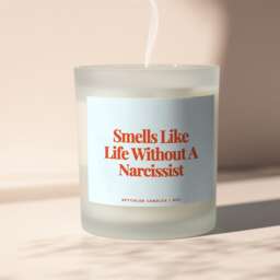 Breakup Candle, Divorce Gift, Narcissist, Gift For Best Friend, Funny Divorce, Cheer Up Gifts, Care Package