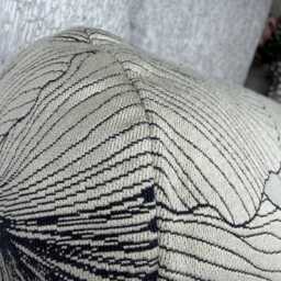 "Decorative Floral Bolster Cushion 16"" X 6" - thumbnail 2