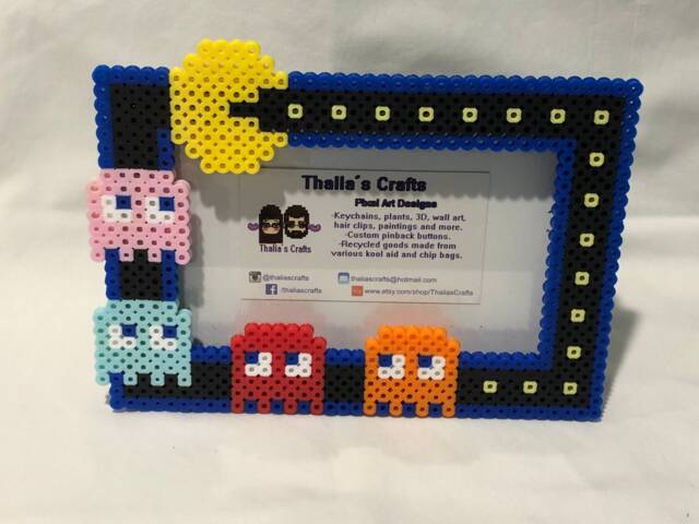 Retro Game Picture Frame, Videogame Photo 8 Bit Videogame Decor, Birthday Gift, Christmas Gamer Gift