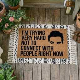 David Rose Doormat - Schitt's Creek Fan Quote Outdoor Welcome Mat