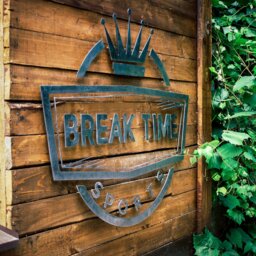 Handcrafted Industrial Steel Sign Custom Metal Wall Decor - thumbnail 2