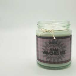Sam Winchester - Supernatural 7Oz Soy Fandom Candle Coffee - thumbnail 3