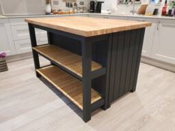 Kitchen Island With Shelves The Mullion - thumbnail 1