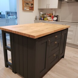 Kitchen Island With Shelves The Mullion - thumbnail 2
