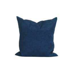 Solid Blue Outdoor Pillow Cover. Outdoor Cover, Navy Cover For A 20x20, 16x16, 18x18 Pillow, All Sizes - thumbnail 1