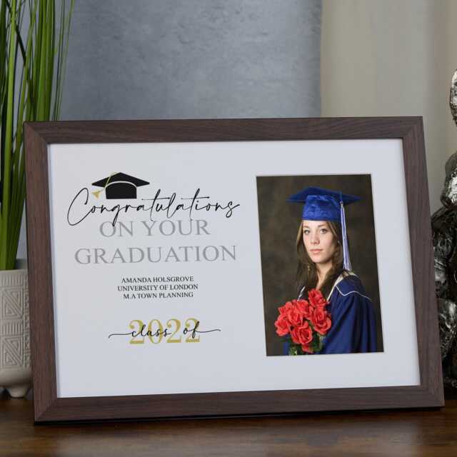 Personalised Class Of Year Graduation Gift Photo Frame by Etsy ...