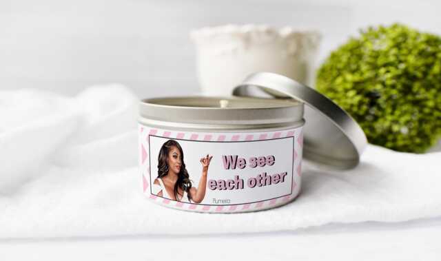 The Real Housewives Of Atlanta We See Each Other Candle Kandi Burruss 8Oz 16Oz Rhoa - image 1