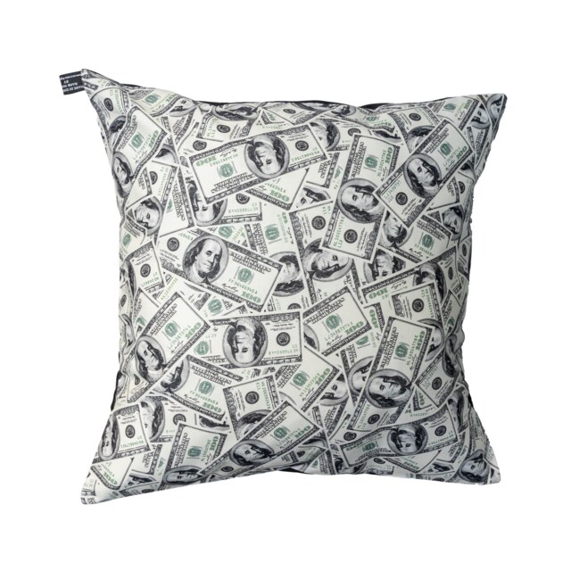 100 Dollar Bills Cover Our Designer Cushion Cover Fits An 18