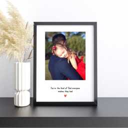 Daddy Print, Personalised Photo Frame For Daddy, Print From Child, Picture Fathers Day Birthday Gift - thumbnail 1