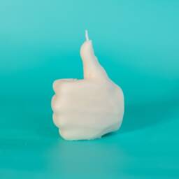 Thumbs Up Candle Handcrafted Soy Wax Gesture Candle - thumbnail 3