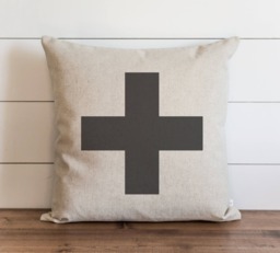 Swiss Cross 20 X Pillow Cover // Everyday Throw Gift Accent Cushion - thumbnail 1
