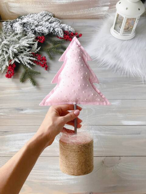 Textile Christmas Tree 13, 4 - image 1