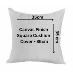 Cat Meadow Cushion Cover Sunset Lake Canvas Pillow - thumbnail 4