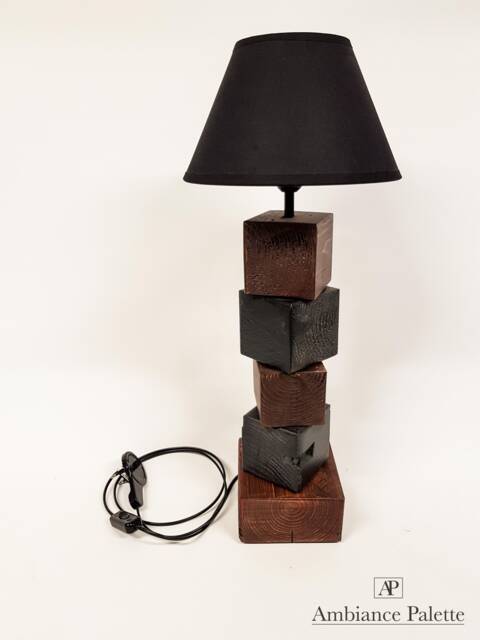Recycled Wooden Lamp/Lamp/Pallet Wood - image 1