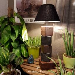 Recycled Wooden Lamp/Lamp/Pallet Wood - thumbnail 2