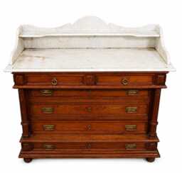 Marble Top French Washstand 19Th Century