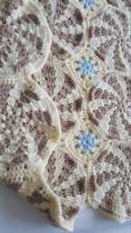 Beach Themed Swirl Blanket - thumbnail 1