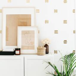 Line Wall Decals - Modern Stickers, Boho Nursery Decor, Kids Room Art, Scandinavian Home Decor - thumbnail 4