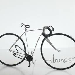 Gift For Cyclists, Personalised Bike Gift, Bicycle Cake Topper - thumbnail 2