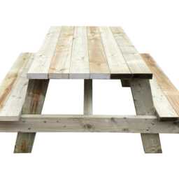 Garden Picnic Bench Pressure Treated Table And - thumbnail 4