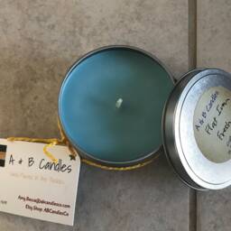 Flat Iron Fresh Soy Candle in Tin. Hand-Poured Colorado - thumbnail 3