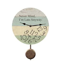 Personalized Who Cares Clock - Whatever Beach Coastal Themed Clock - thumbnail 2
