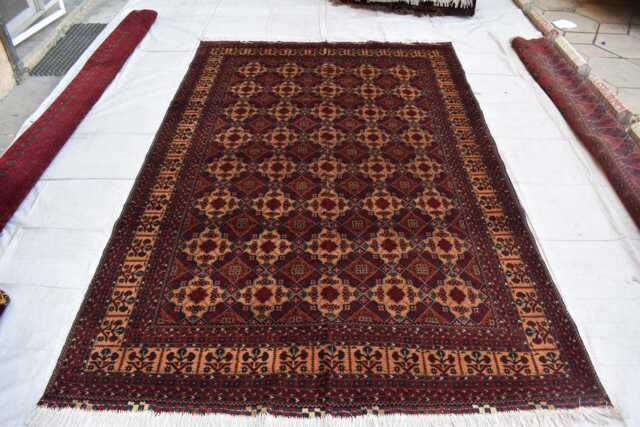 Handwoven Yousafi Wool Rug 10x6.6 Ft Afghan Carpet - image 1