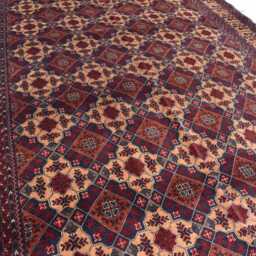 Handwoven Yousafi Wool Rug 10x6.6 Ft Afghan Carpet - thumbnail 2