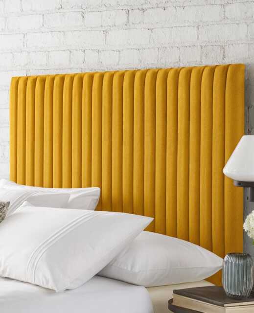 Plush Velvet Wall Mounted Headboard - 60 - image 1
