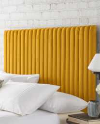 Plush Velvet Wall Mounted Headboard - 60 - thumbnail 1