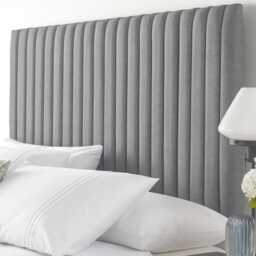 Plush Velvet Wall Mounted Headboard - 60 - thumbnail 2
