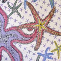 starfish Fashion Fabric Pillow - thumbnail 4