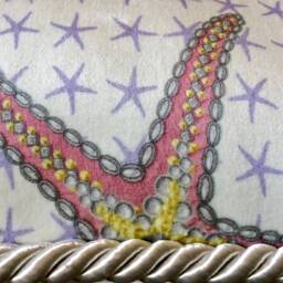 starfish Fashion Fabric Pillow - thumbnail 3