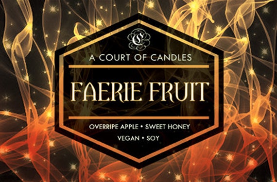 Faerie Fruit - 9Oz Soy Wax Candle The Cruel Prince