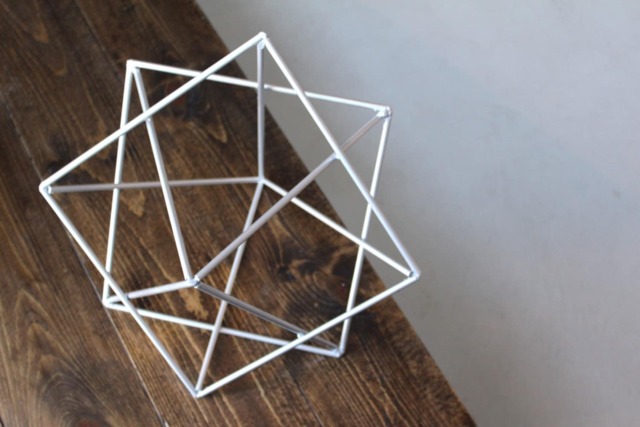 Metal Abstract Art Sculpture Modern Retro Simple Table Decor Contemporary Geometric Home By Geometrix - image 1