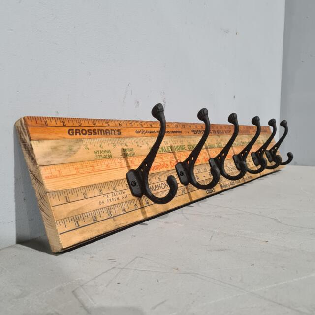 Ruler Coat Hook Rack - image 1
