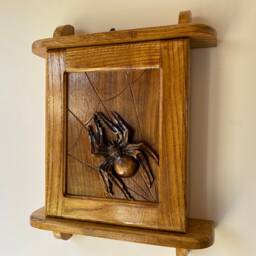 Wall Key Holder Box Handcrafted Key For Wall Keys Organizer Housewarming Gift Original Wooden - thumbnail 3