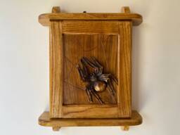 Wall Key Holder Box Handcrafted Key For Wall Keys Organizer Housewarming Gift Original Wooden - thumbnail 1