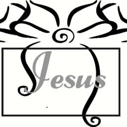 Jesus-The Gift Of The Christmas Season & Throughout Year Wall Decal Sticker Transfer - thumbnail 3