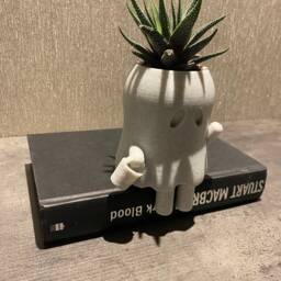Halloween Plant Pot Succulent Planter Wee Jimmy Ghost Guiser Trick Or Treat - Ships From Australia - thumbnail 2