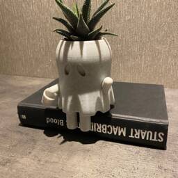 Halloween Plant Pot Succulent Planter Wee Jimmy Ghost Guiser Trick Or Treat - Ships From Australia - thumbnail 3