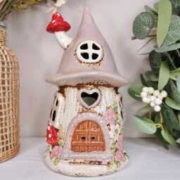 Ceramic Mushroom Tea Light Holder, Toadstool Gifts, Ornaments - thumbnail 3