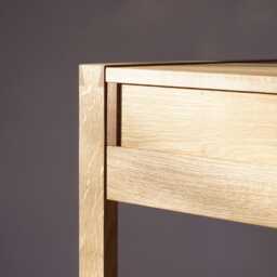 Solid Oak Writing Desk // 3 Drawer Customisable Office Desk - thumbnail 4