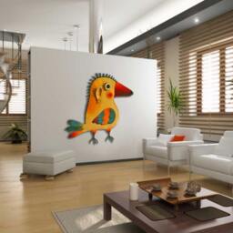 Home Decor - Wall Hanging Tapestry Felt Wall Bird - thumbnail 2