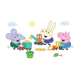 Peppa Pig George & Friends Wall Sticker, Decal - thumbnail 3