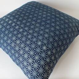 Navy Blue Dot Block Print Style Mud Cloth Pillow Case Cover Handmade Throw Cushions Pillows Cases Decorative Sofa Living Room - thumbnail 4