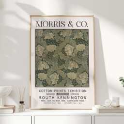 Morris & Co, William Print, Art, Exhibition Poster, Morris, Flower Market Print - thumbnail 1