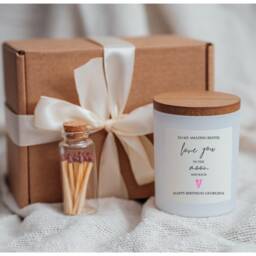 Bestie Birthday Candle Gift Set Candles Gifts Card Mugs - thumbnail 3