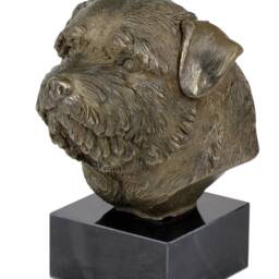 Norfok Terrier, Dog Marble Statue, Limited Edition, Artdog. Made Of Cold Cast Bronze. Perfect Gift. Limited Edition - thumbnail 2